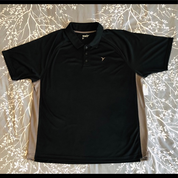 Black and Grey Old Navy Active Polo - Picture 2 of 3